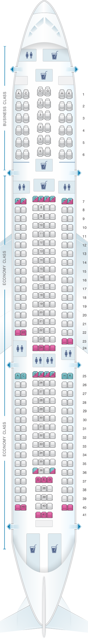 A330 300 схема