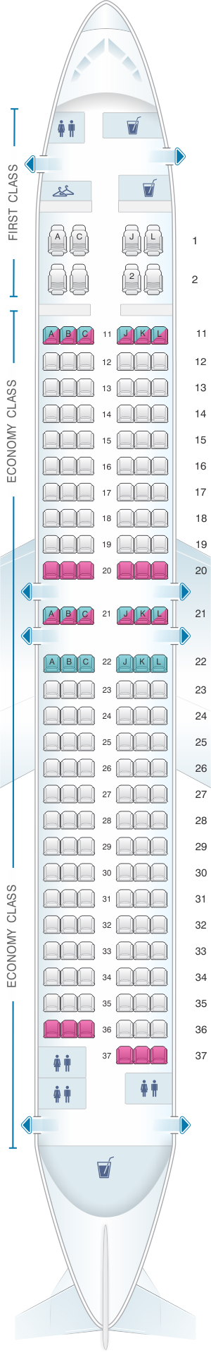 Boeing 737 800 Business Class Seats Turkish Airlines Samoa