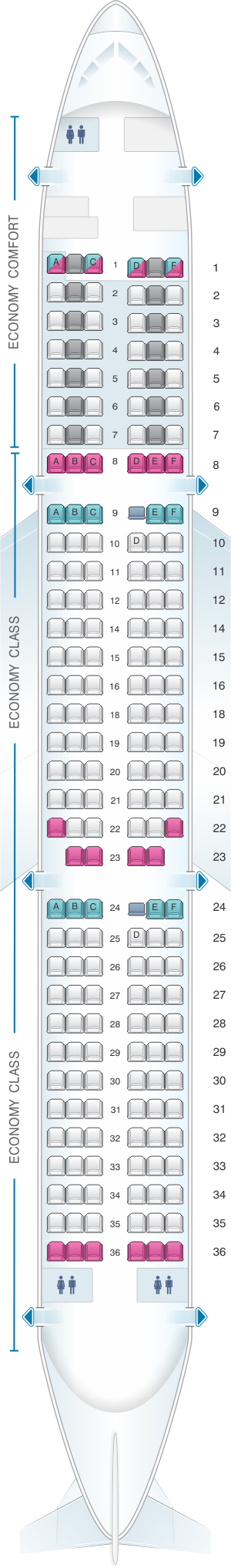 Airbus a321 схема турецкие авиалинии