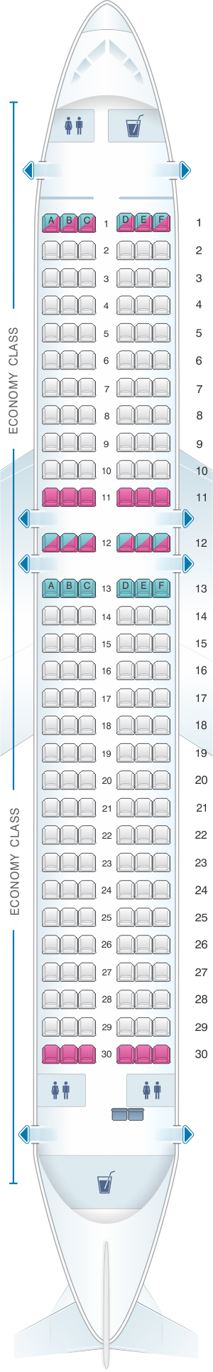 seat map indigo        <h3 class=
