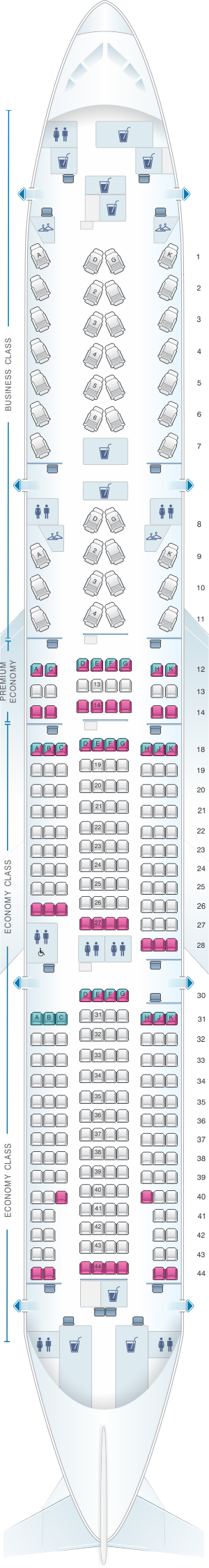 seat assignment sby air canada